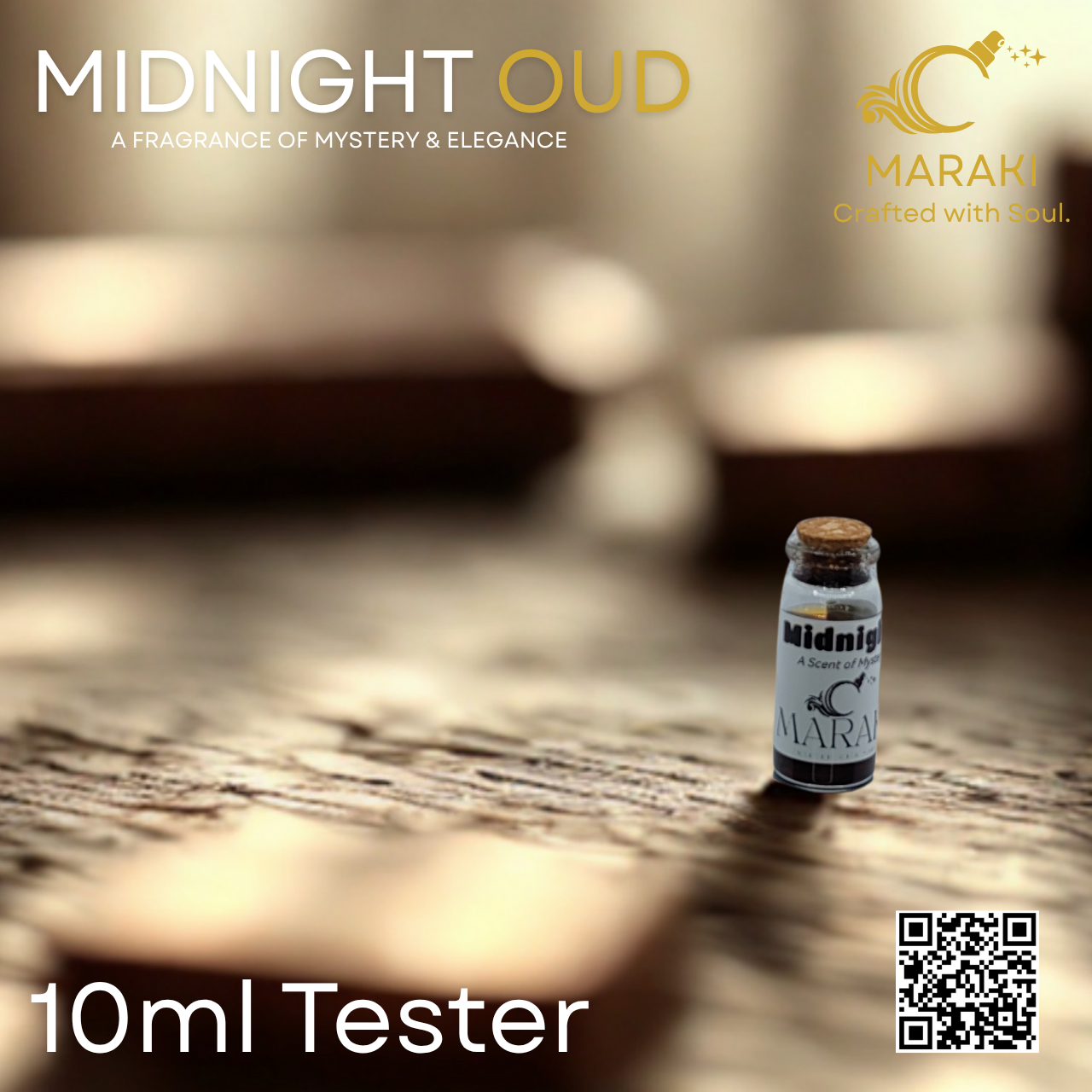 MID-NIGHT OUD (Inspired from Oud Kambodi) 5ml Tester