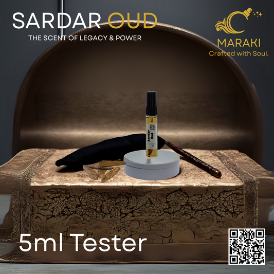 SARDAR OUD (Inspired from Black Oud, White Oud, and Ameer al Oud) Tester