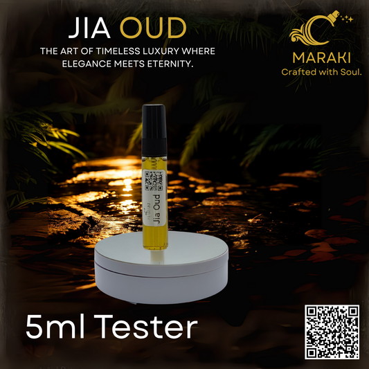JIA OUD (Impression of Christian Dior Oud Ispahan) 5ml Tester