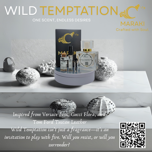 WILD TEMPTATION (Inspired from Versace Eros, Gucci Flora, and Tom Ford Tuscan Leather)