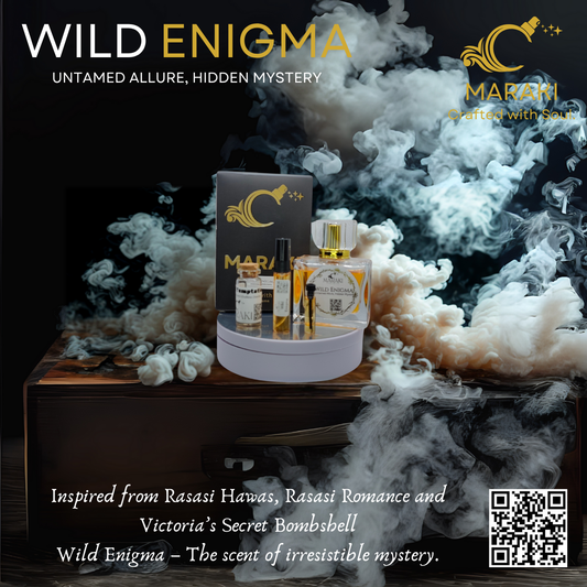 WILD ENIGMA (Inspired from Rasasi Hawas, Rasasi Romance, and Victoria Secret's Bombshell)