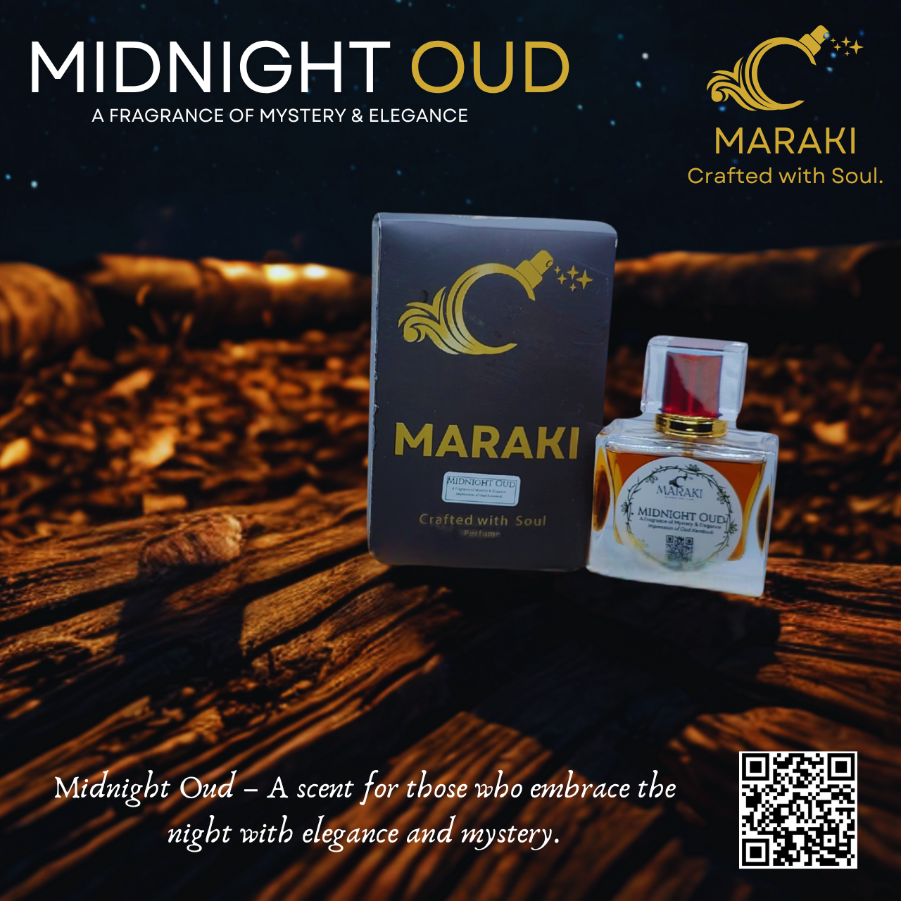 MID-NIGHT OUD (Inspired from Oud Kambodi) 5ml Tester