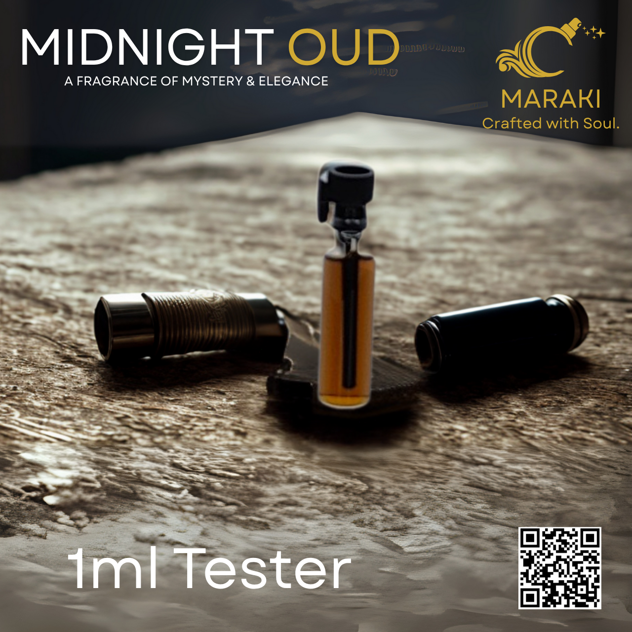 MID-NIGHT OUD (Inspired from Oud Kambodi) 5ml Tester