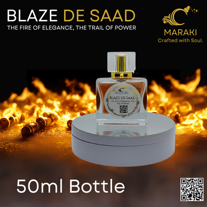 BLAZE DE SAAD (Inspired from Baccarat Rough 540, Mont Blanc Legend, and Ameer al Oud)