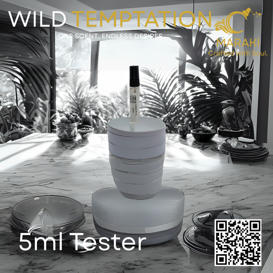 WILD TEMPTATION (Inspired from Versace Eros, Gucci Flora, and Tom Ford Tuscan Leather) 5ml Tester