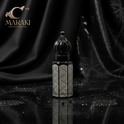 Black Attar Bottle 12ml