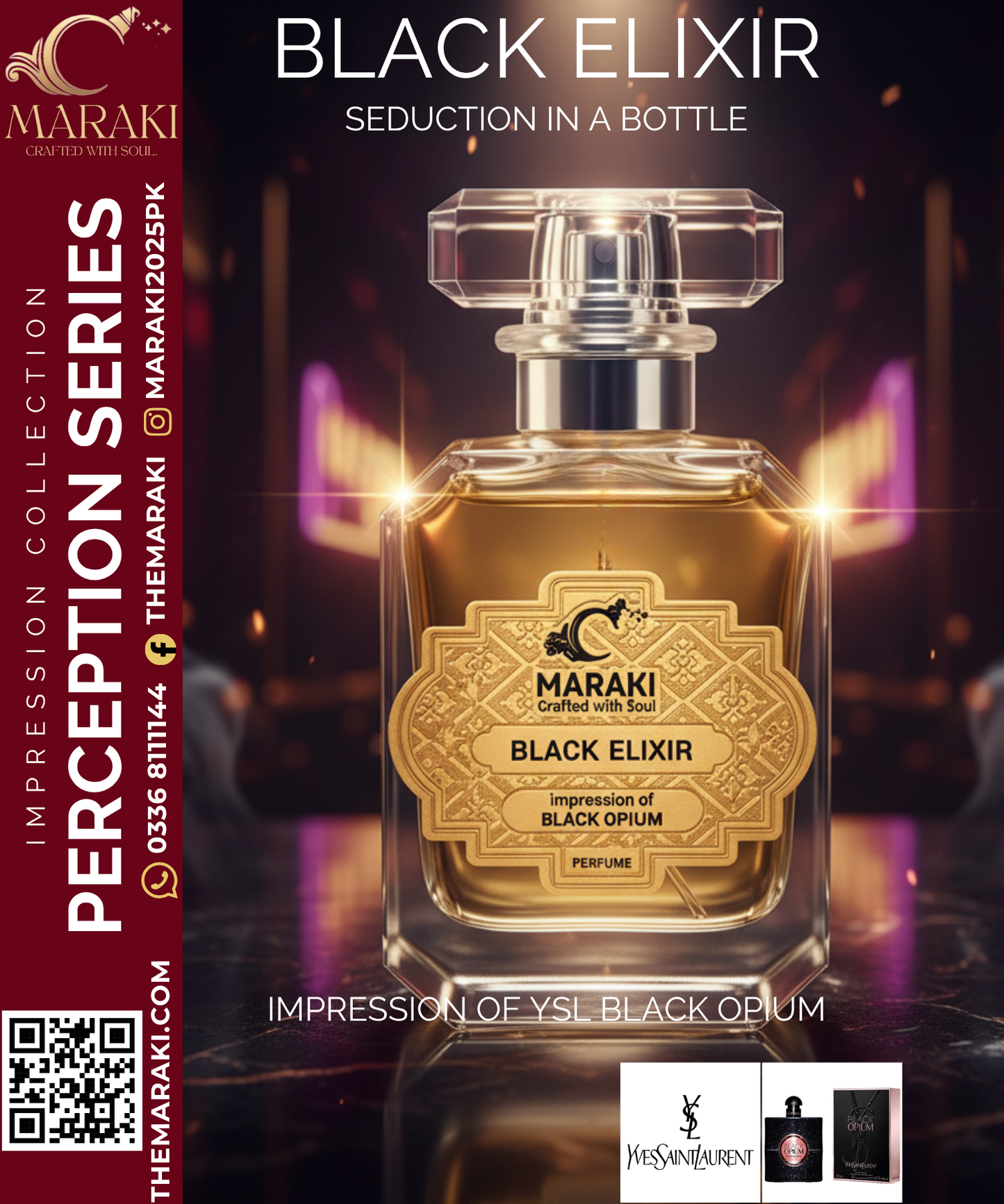 BLACK ELIXIR (YSL Black Opium)