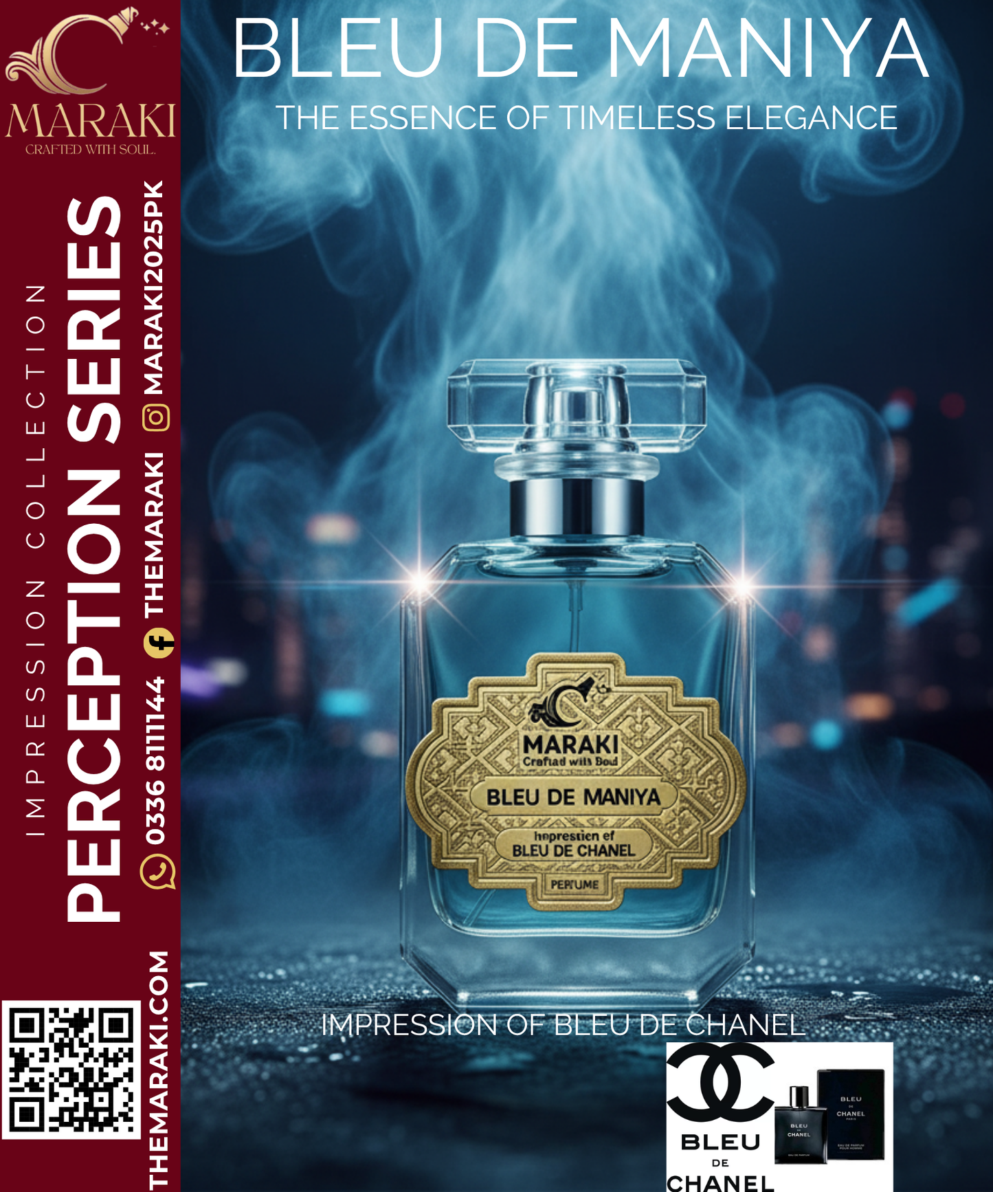 BLEU DE MANIYA (Bleu de Chanel)