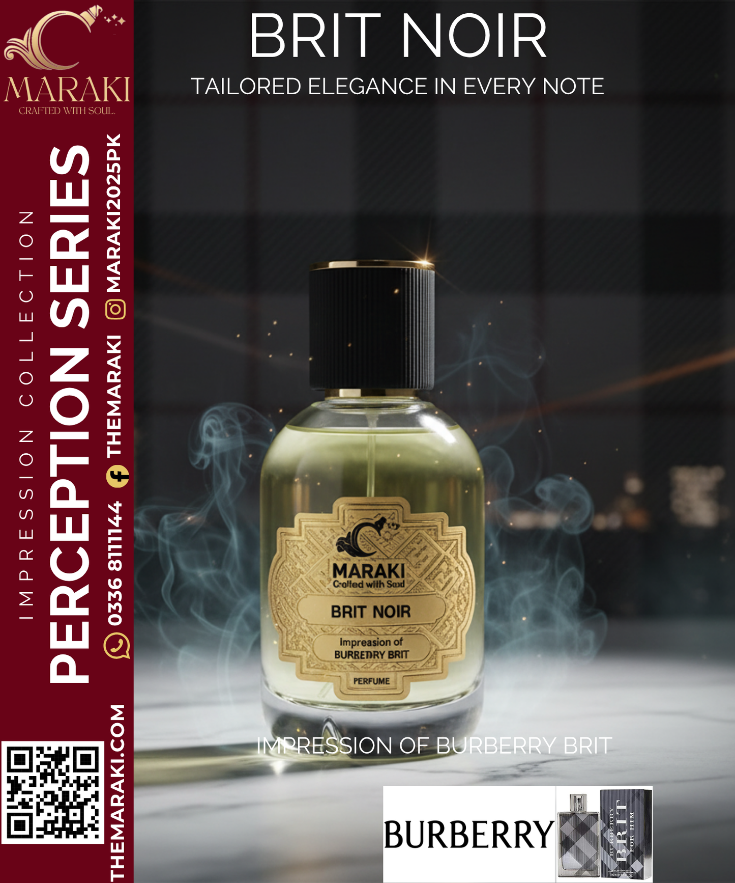 BRIT NOIR (Burberry Brit for Men)