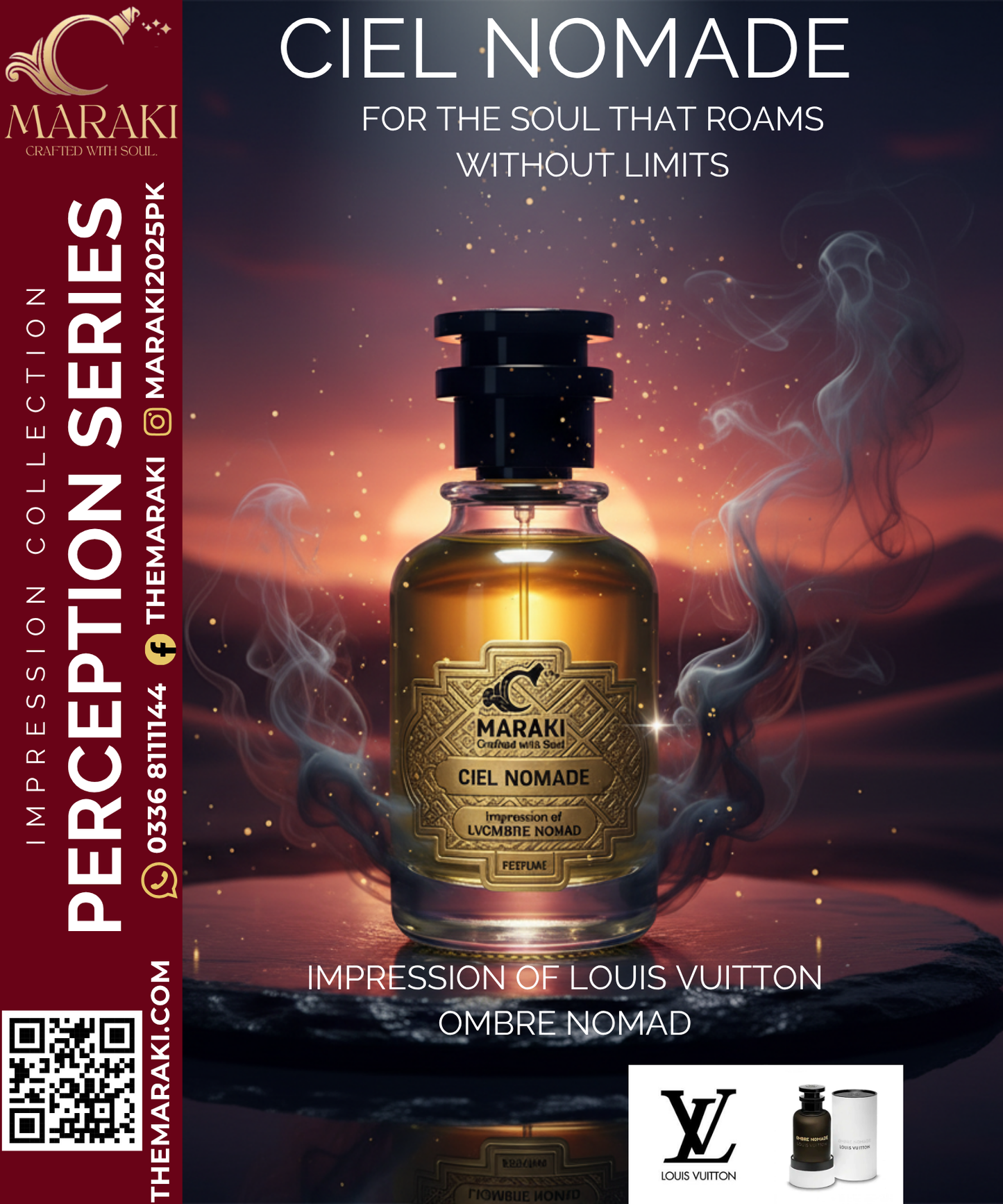 CIEL NOMADE (Louis Vuitton Ombre Nomade)