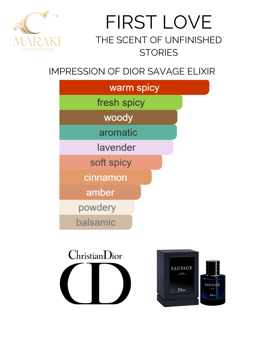 FIRST LOVE (Christian Dior Savage Elixir)