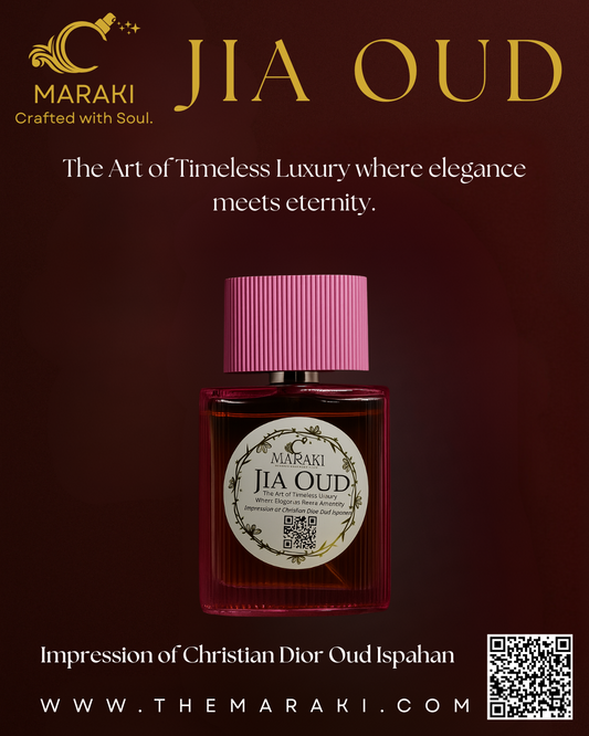 JIA OUD (Impression of Christian Dior Oud Ispahan) 5ml Tester