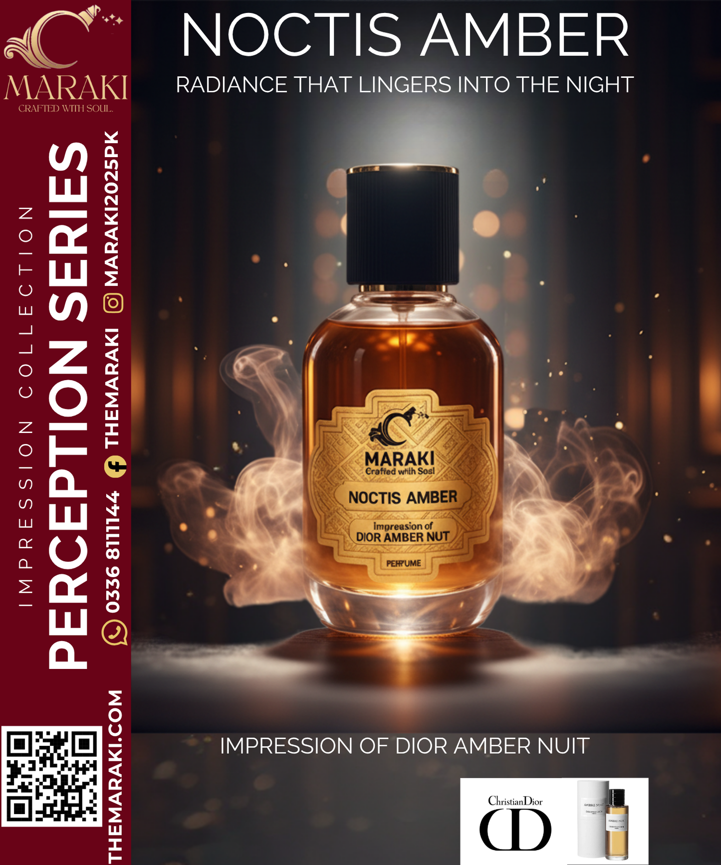 NOCTIS AMBER (Christian Dior Amber Nuit)