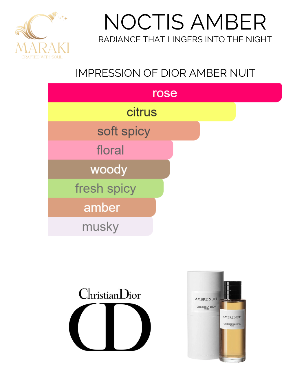 NOCTIS AMBER (Christian Dior Amber Nuit)