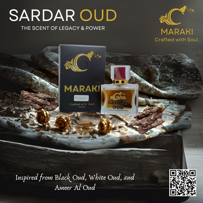 SARDAR OUD (Inspired from Black Oud, White Oud, and Ameer al Oud)
