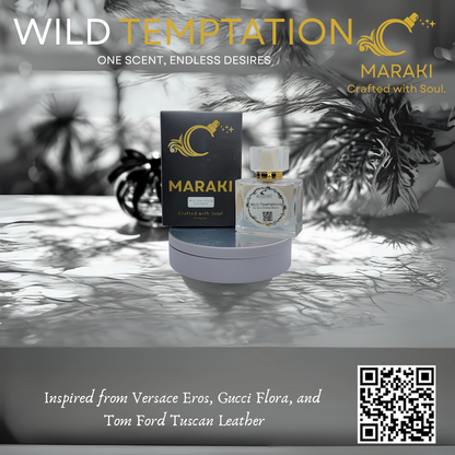 WILD TEMPTATION (Inspired from Versace Eros, Gucci Flora, and Tom Ford Tuscan Leather)