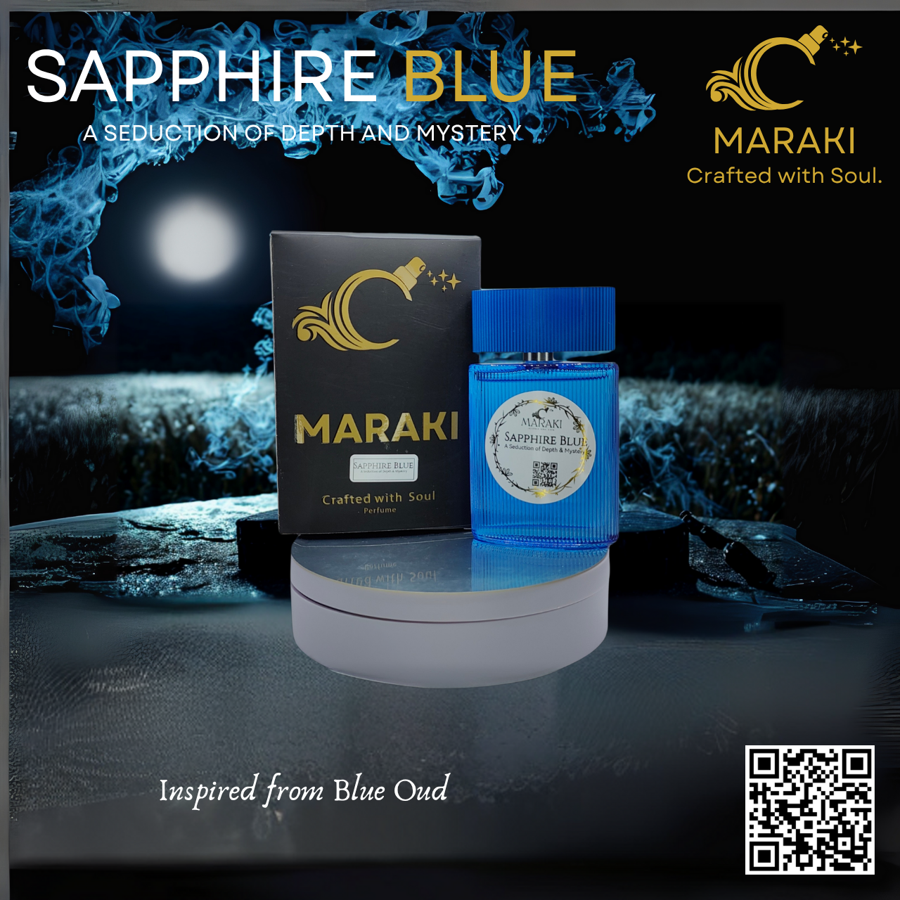 SAPPHIRE BLUE (Inspired from Blue Oud)
