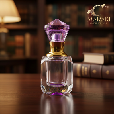 Pink Diamond Cap Attar Bottle