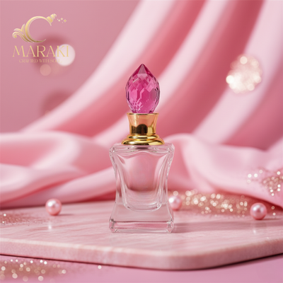 Pink Flame Cap Attar Bottle