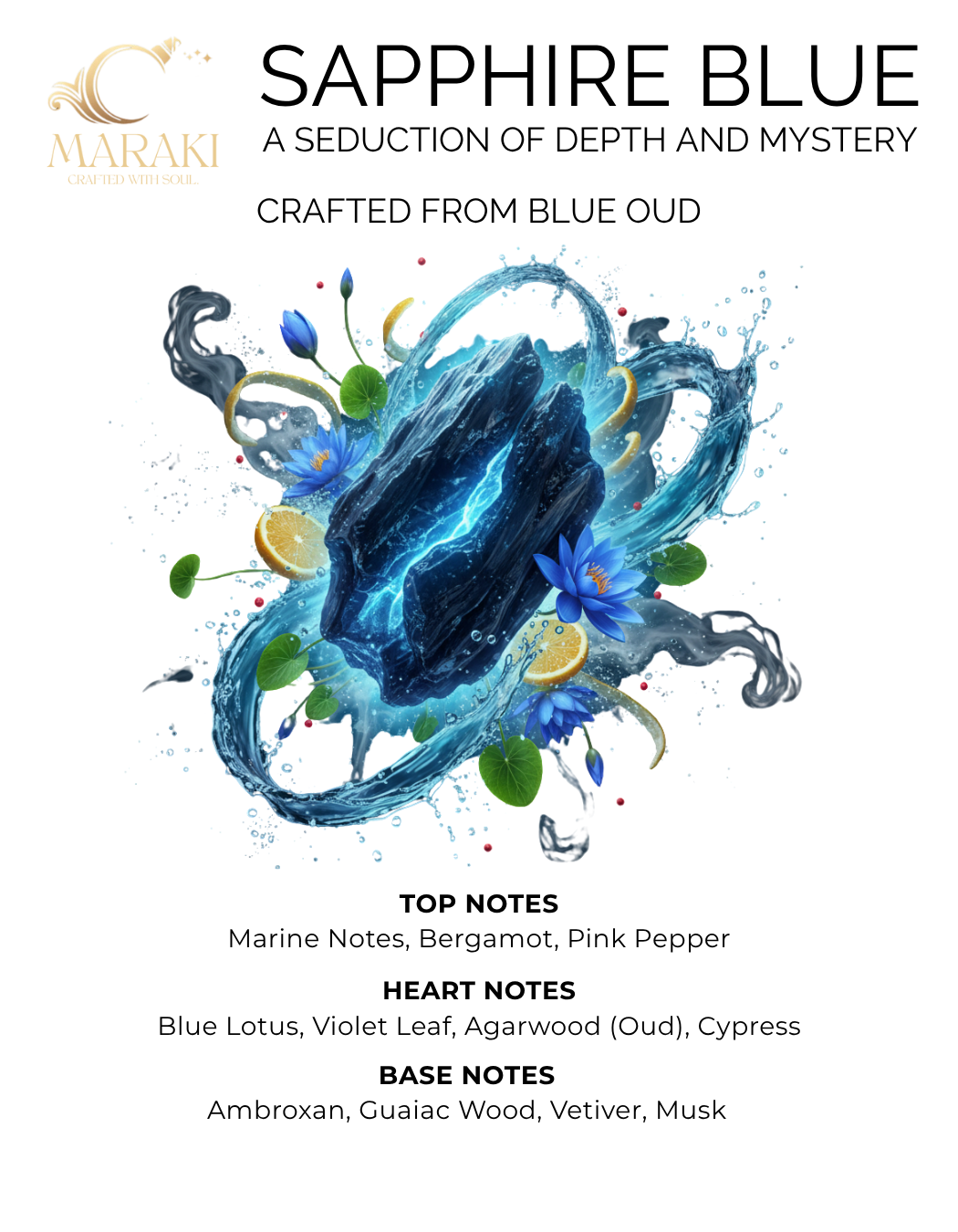 SAPPHIRE BLUE (Blue Oud)