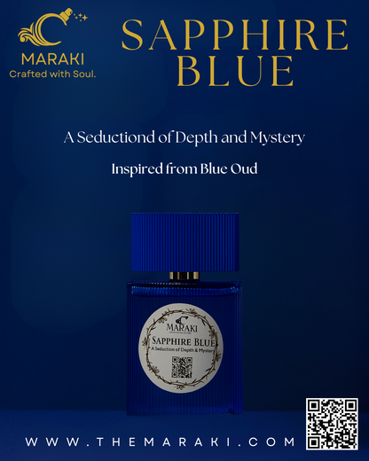 SAPPHIRE BLUE (Inspired from Blue Oud) 5ml Tester
