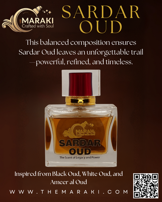 SARDAR OUD (Inspired from Black Oud, White Oud, and Ameer al Oud) Tester