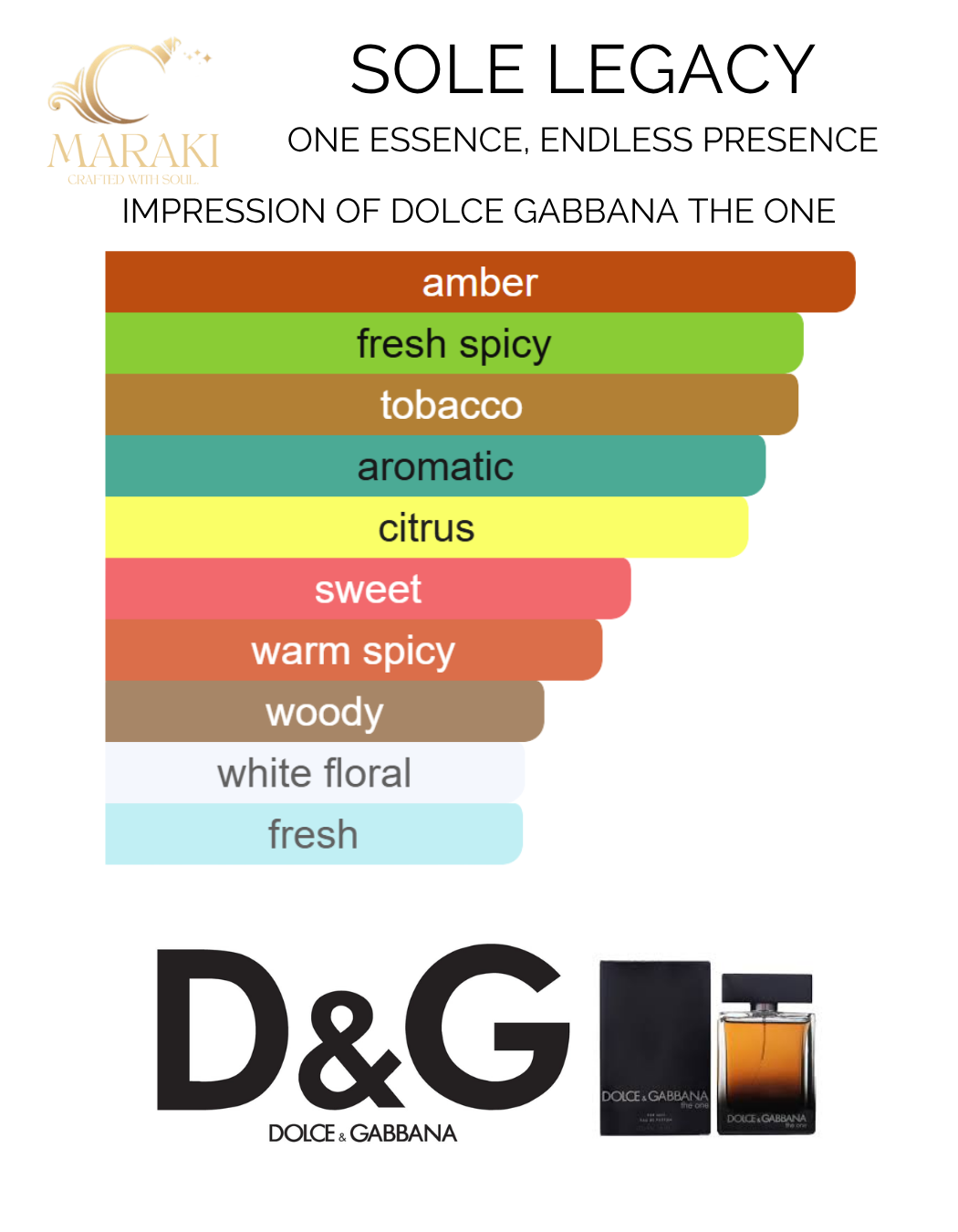 SOLE LEGACY (Dolce & Gabbana The One)