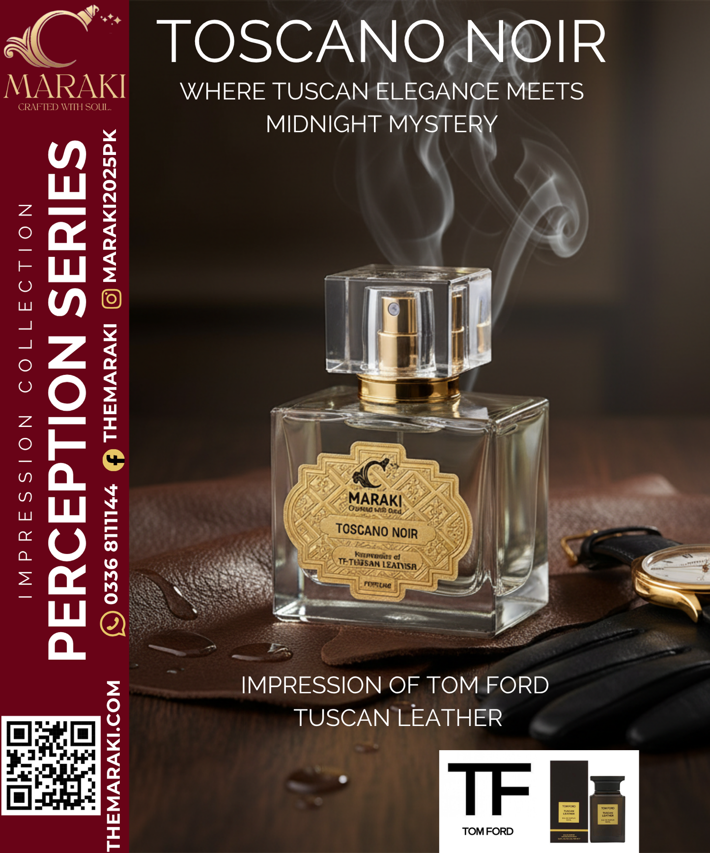 TOSCANO NOIR (Tom Ford Tuscan Leather)