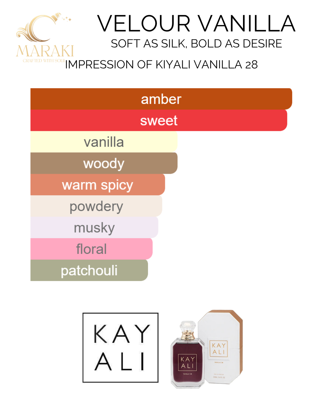 VELOUR VANILLA (Kiyali Vanilla 28)