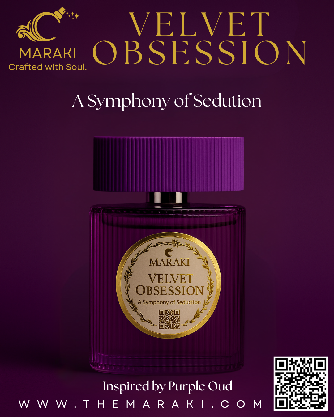 VELVET OBSESSION (Inspired from Purple Oud) 5ml Tester
